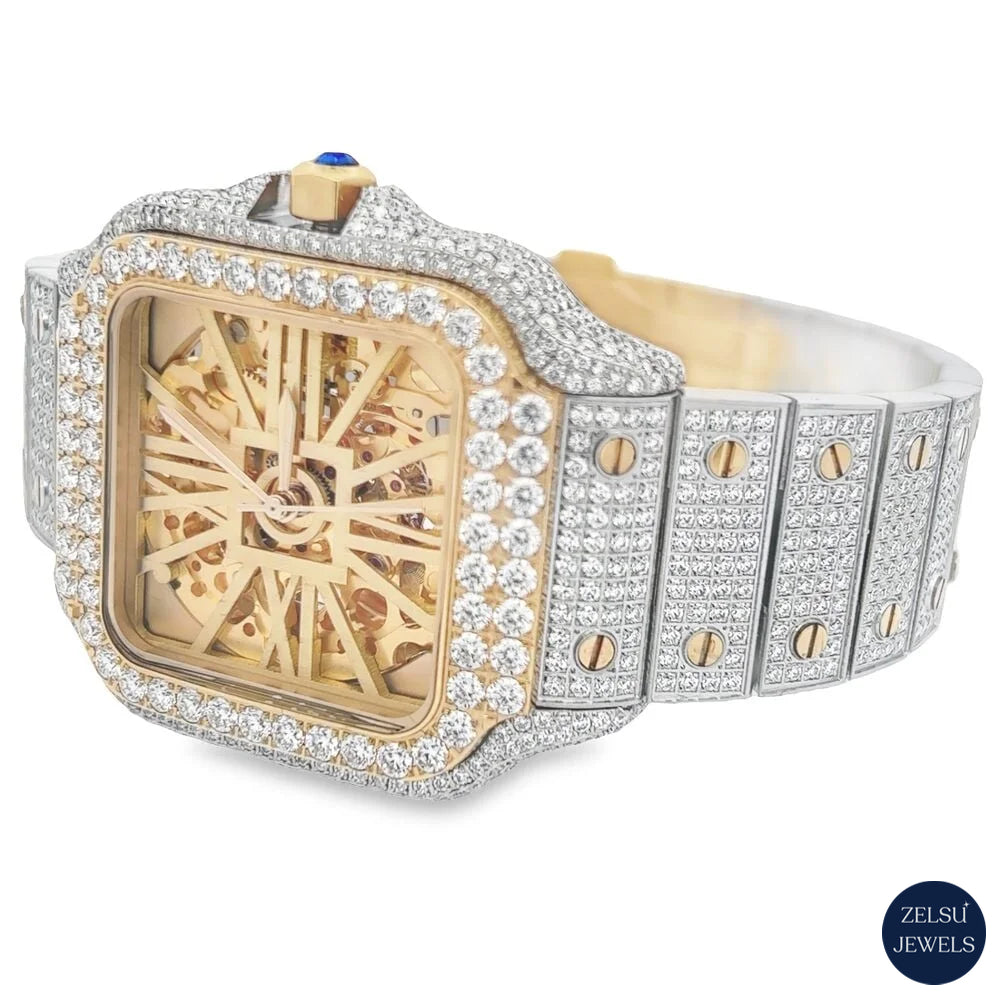 Sophisticated automated Cartier watch, featuring iconic Cartier design and smooth automatic movement.